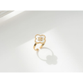 Anillo Trébol con Nácar