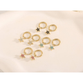 Pendientes Aros con Estrella